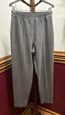 * Womens Classic Elements Pants Size M 26x27in Stretch High Waist Gray