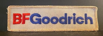 BF GOODRICH VINTAGE SEW ON ONLY EMPLOYEE UNIFORM PATCH-AUTOMOBILE & TRUCK TIRES