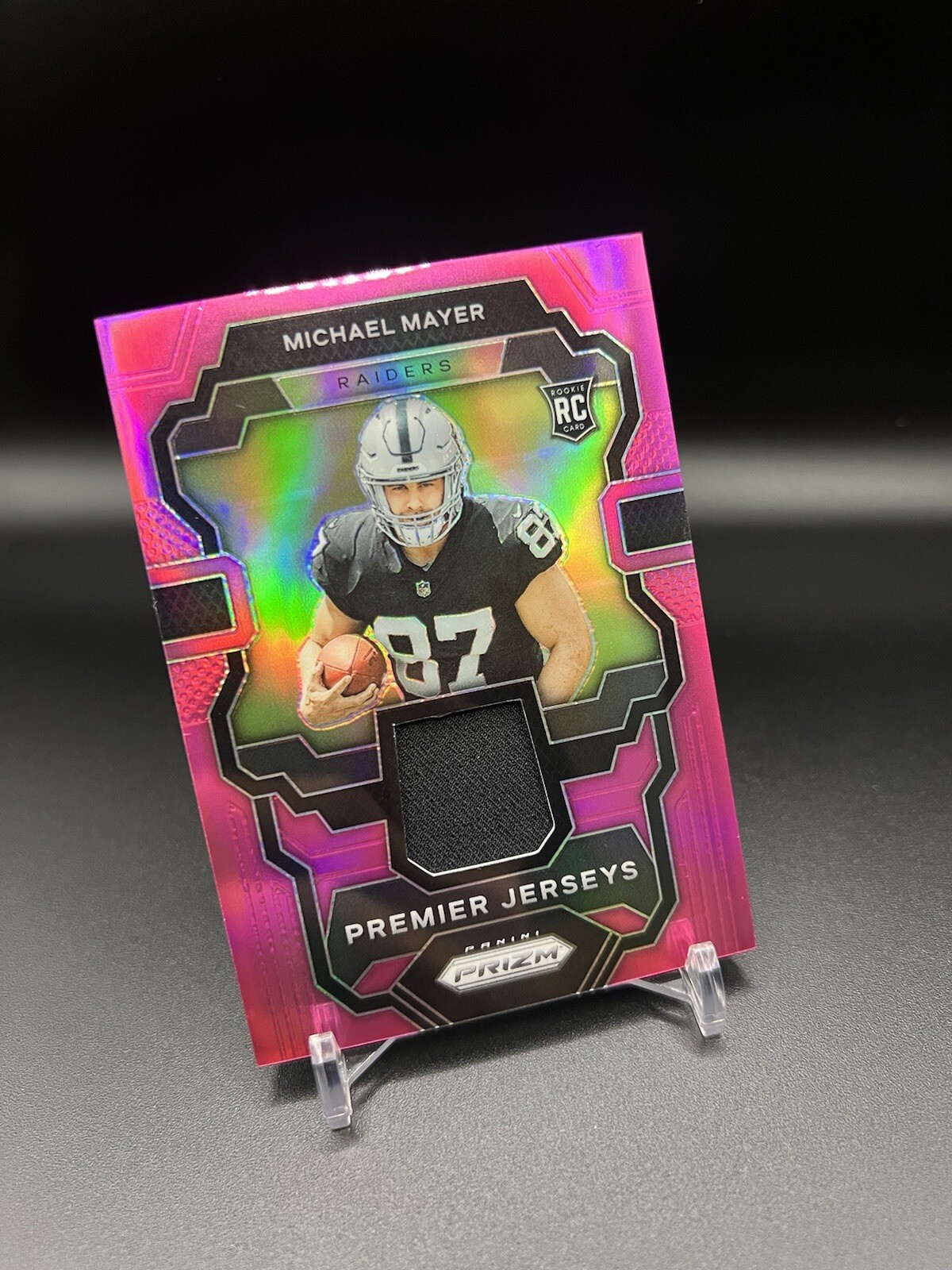 2023 Panini Prizm - Premier Jerseys Pink Prizm #PJ-MM Michael Mayer (RC)