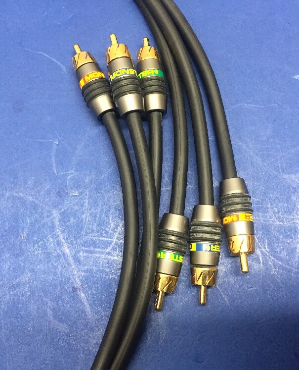 Monster Video Cable 40 Inch 2cv High Resolution DVD Component