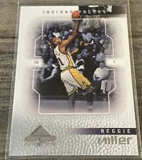 2001-02 Fleer Marquee Indiana Pacers Basketball Card #46 Reggie Miller