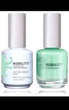 Lechat Nobility Gel Polish & Nail Lacquer - Ocean Spray 0.5 oz - #NBCS118 Green