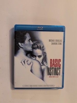 Blu-Ray (Basic Instinct, 1992,  Director's Cut) Michael Douglas,  Sharron Stone