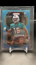 2021 Panini Prizm Blue Rookie Jaelan Phillips 377 Dolphins Eagles