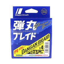 Major Craft Dangan Braid Line X4 200m P.E 2.5...