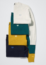 UNIQLO x KAWS Winter Lambswool Crew Neck Sweater Limited Edition Embroidery