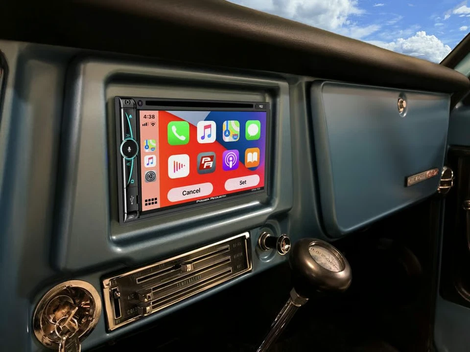Power Acoustik CPAA-70D Double DIN Car Stereo with Wired Apple CarPlay & Android - Image 3 of 4