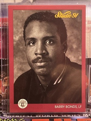 Barry Bonds 1991 Studio #222 Pittsburgh Pirates Home Run King HOF?