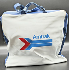 Vintage 11" Amtrak Train/Railroad Travel Carry On Bag