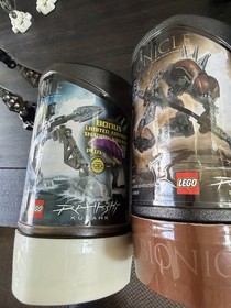 Lego Bionicle Rahkshi Lot of 4. w/ Instructions & Case.