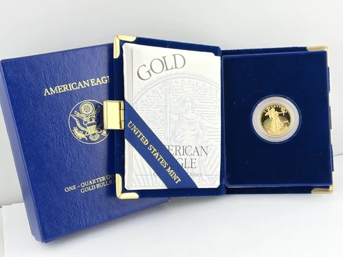 1996-W American Gold Eagle 1/4 oz — photo from the most recent tracked eBay sale