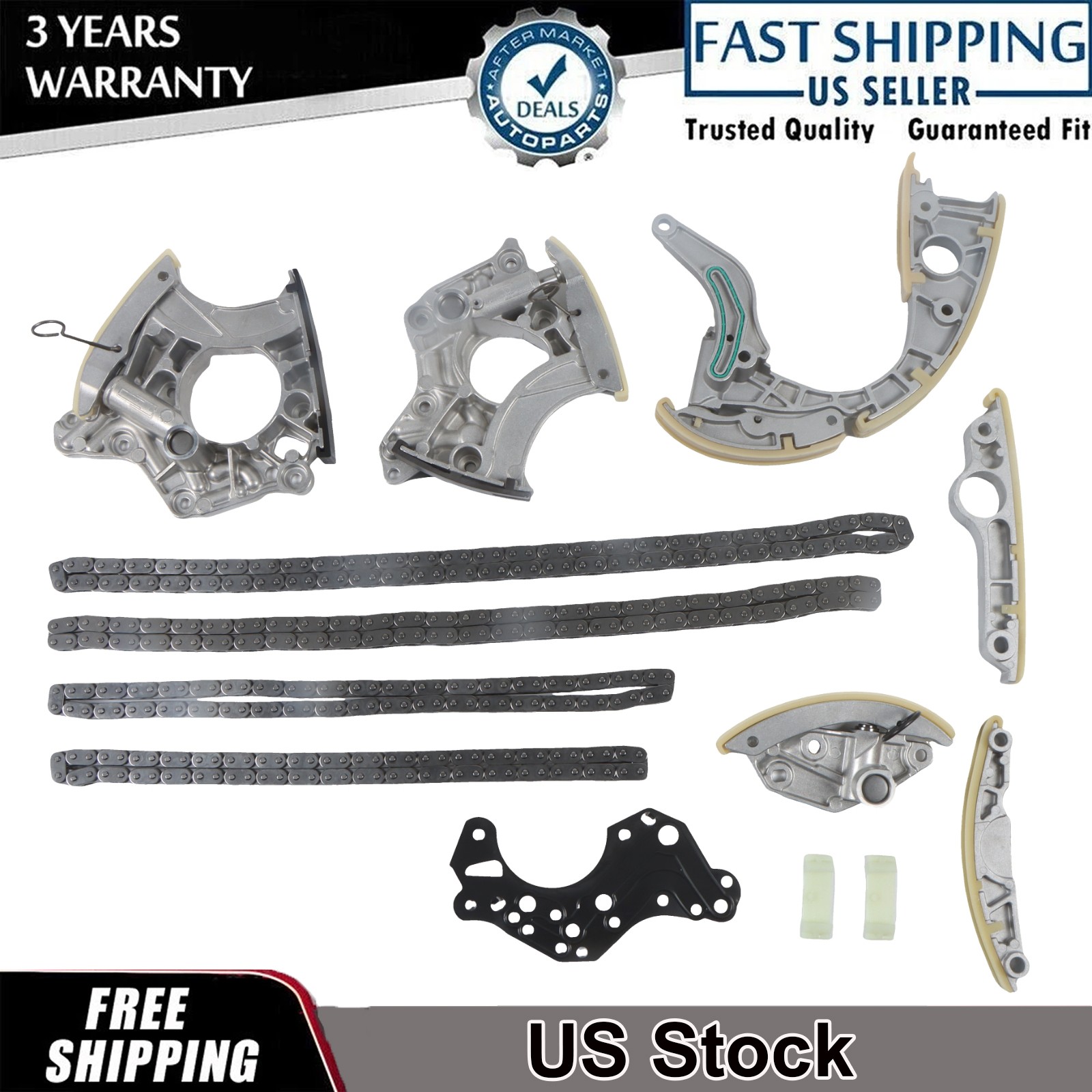 Timing Chain Kit For Bentley Continental Audi S6 S7 S8 RS6 CEU CTG CRD CWU 4.0L