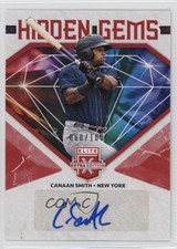 2019 Elite Extra Edition Hidden Gems Red Canaan Smith-Njigba Smith Auto 00gy