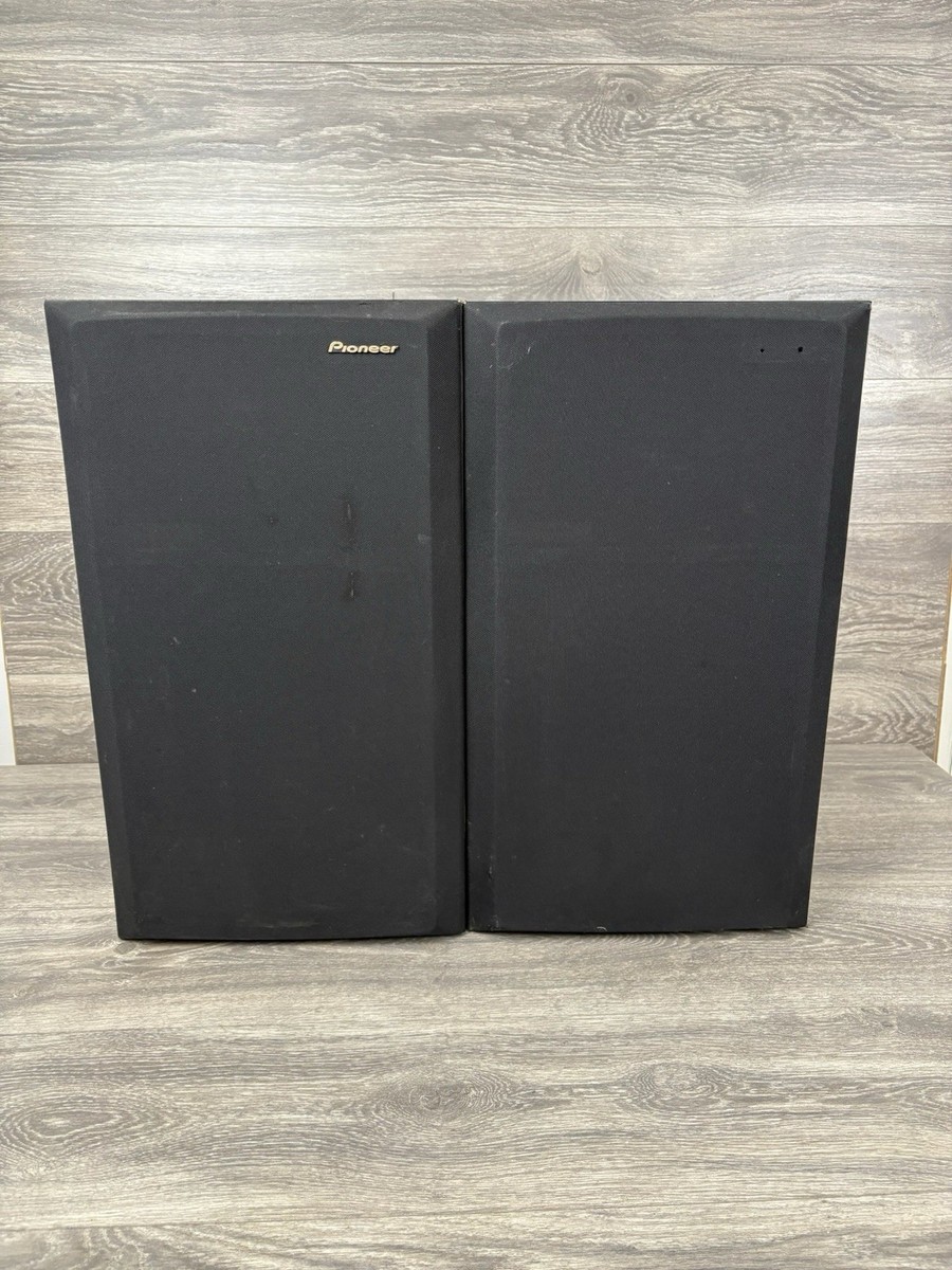 Vintage Pioneer CS-G105 2-Way Speakers Pair Black 10