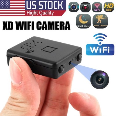 1080P Mini WiFi Smart Camera Wireless HD Night Cam w/ Battery Home Security 32GB