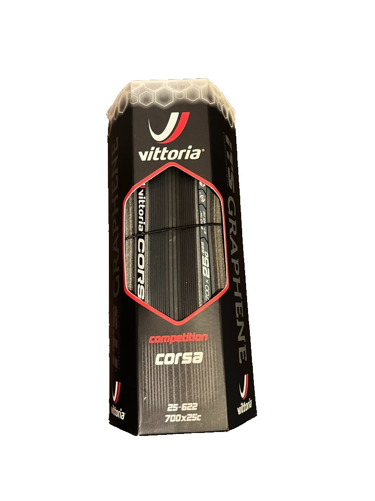 VITTORIA Corsa Competition 700x25 Road Bike Tire - GRAPHENE - New in Box