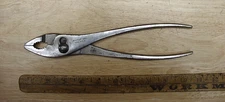 Vintage Proto 230 USA 8" Slip Joint Pliers,1/2" Jaws,With Fancy Handles,VGC