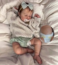 Full Silicone Baby Doll 20 Inch Reborn Baby Dolls Silicone Full Body, Realistic