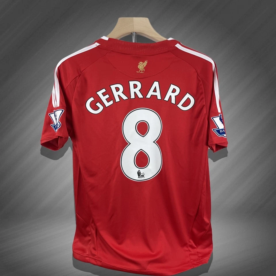 Liverpool 08-09 Home Classic Jersey - Steven Gerrard #8 (Short Sleeve) - Image 2 of 4