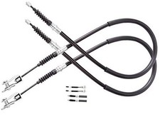 2PCS Brake Cable 42" Used for Both Driver  Passenger Side Fits Club Car DS