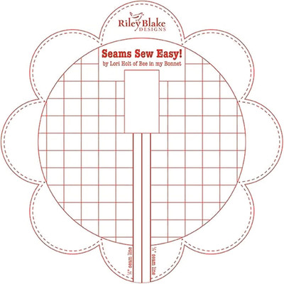 Lori Holt Seams so Easy Seam Guide Red