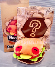 Fuggler X Fuggalicious Urga Burga Hamburger 9" Food Funny Monster Plush --READ--
