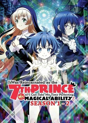 DVD I Was Reincarnated as the 7th Prince Season 1+2 [English Audio] [Anime]