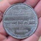 Napoleon III Medal - Inauguration of the Chemin de Fer from Paris to Epernay 1849