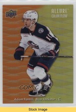 2023-24 Upper Deck Allure Color Flow Orange Yellow Adam Fantilli #CF-5 READ 1s8j