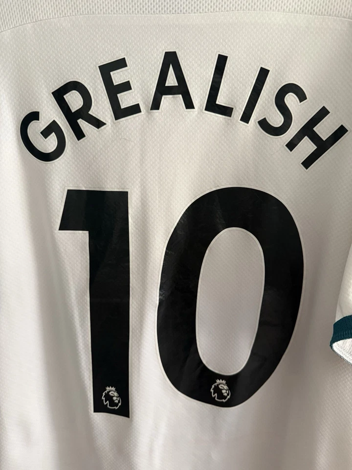 Camiseta deportiva Manchester City Jack Grealish Premier League visitante 21/22 Fan Fit adulto XXL Foto 3 de 4