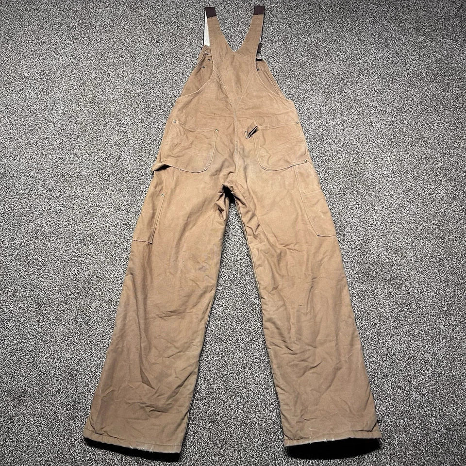 Mono Carhartt 1989 vintage de lona doble rodilla 34/32 hecho en EE. UU. Foto 4 de 4