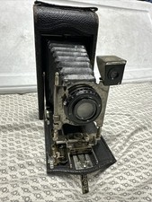 EASTMAN KODAK No.3- A MODEL C FOLDING POCKET CAMERA VINTAGE 1909 Untested As Is