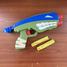 Teenage Mutant Ninja Turtles TMNT Leonardo Shooter Dart Gun Blaster Toy Tested