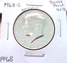 1968 SAN FRANCISCO KENNEDY SILVER HALF IN HIGH END PROOF CONDITION