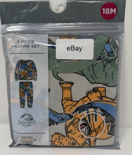 Boy / Girl Size 18M Jurassic World Snug-Fit 2-Piece Pajama Set Sleepwear
