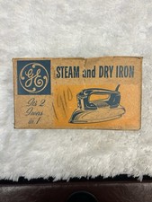 General Electric Steam Iron In Collectible Irons for sale | eBay
