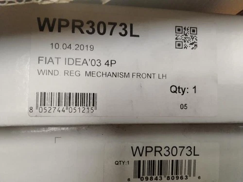 WPR3073L Elevalunas Delantero Izquierdo para FIAT IDEA (135) * 1814593 - Imagen 3 de 4