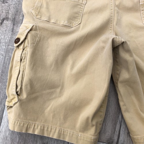 American Eagle längere Länge Cargoshorts Herren 36 x 11" khaki extrem flexibel - Bild 12 von 12