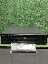Sony RCD-W500C CD Recorder  5-Disc Changer W/Remote. Parts/Repair. Free Ship 