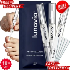Lunavia Antifungal Pen – 25% Undecylenic Acid, Toenail Fungus Treatment Extra St