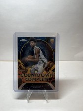 2024-25 Topps Chrome - Countdown Complete AJ Johnson #CC-22 Blue Basketball