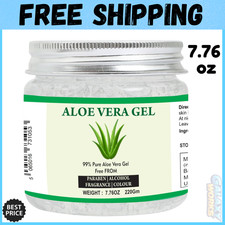 Aloe Vera Gel  100 Pure Natural Aloe Gel  For Moisturizing Face Skin  Hair