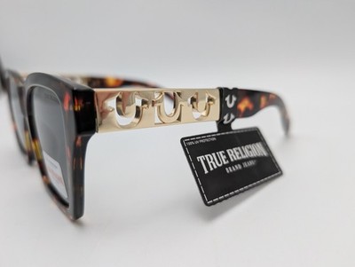 NWT Original TRUE RELIGION Square Sunglasses Classic Acetate  display picture 1