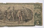 1865 Contemporary Counterfeit National Banknote Ch 799 New Bedford, MA $5 — photo 5