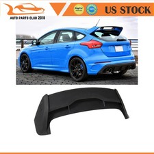 For 2012 2013-18 Ford Focus Hatchback Rs Matte Visibility Style Spoiler Wing