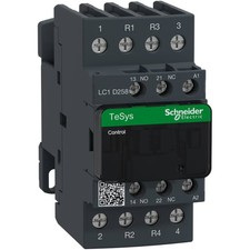 1 pc SCHNEIDER ELECTRIC LC1D258G7 Contactor LC1D, Non-Rev, 600VAC, 25A, 3P, 120