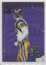 1997 Playoff First & Ten Kickoff Isaac Bruce #K137 HOF 00jz