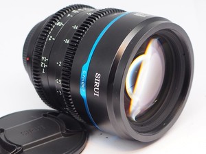 Sirui 75mm T1.2 S35 Cine Camera Lens, fits Olympus/Panasonic M4/3 MFT Mount OL6