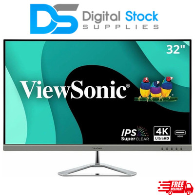 ViewSonic VX3276-4K-MHD 32'' 4K UHD Monitor HDR10 HDMI DP Eye Care