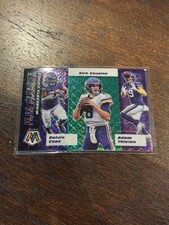 2020 Panini Mosaic Green Flea Flicker Cook Cousins Thielen #FF11